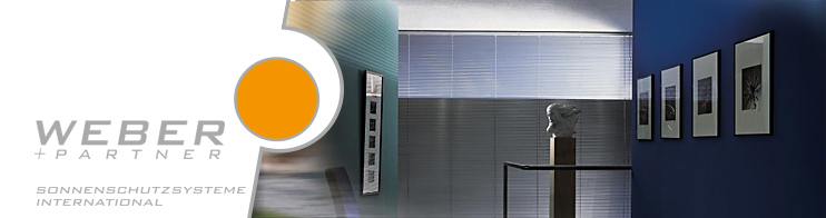 Weber und Partner Sonnenschutzsysteme